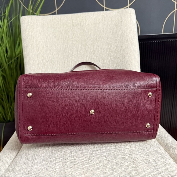 Authentic Gucci SoHo bag burgundy leather - Picture 12 of 16